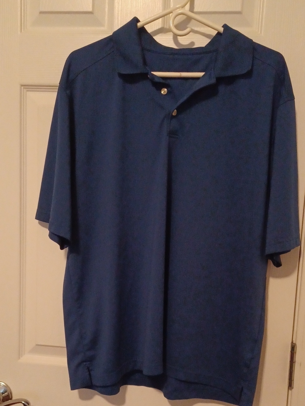 × Men's Blue Polo Shirt Size XL - Picture 3 of 7